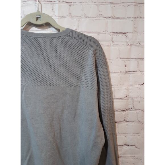 Lululemon Men’s XL Gray Crewneck Sweater Long Sleeve Merino Wool Blend Pullover - Picture 9 of 15